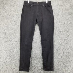Loft Jeans Womens 29 Black Modern Skinny Stretch Denim